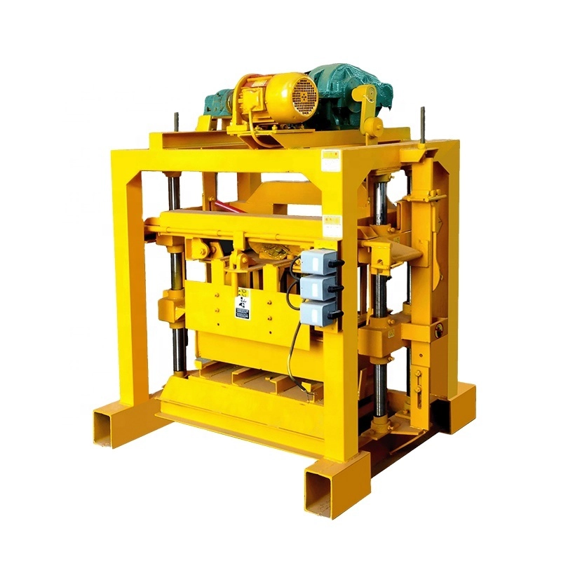 QTJ4-40 mould machine block cement machine brique