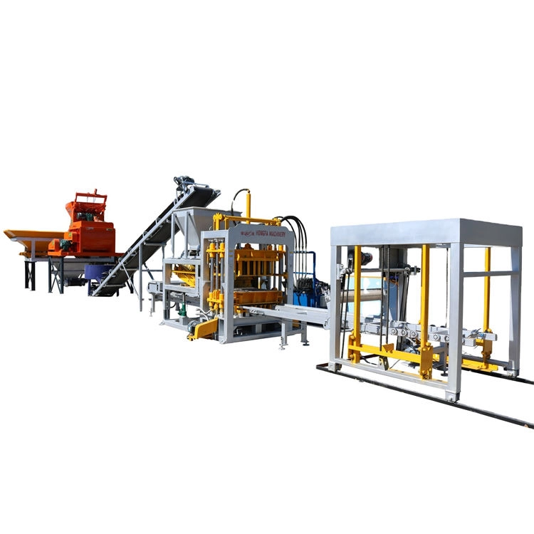 QT4-15S concrete hollow solid block making machine price in Ghana